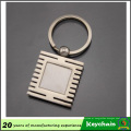 Venda quente barato em branco Metal Keychain